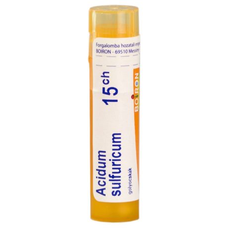 ACIDUM SULFURICUM CH15 golyócskák 4 g