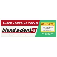   BLEND-A-DENT NEUTRAL extra erős műfogsorrögzítő krém 47 g