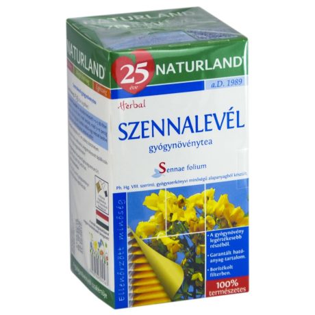 NATURLAND SZENNALEVÉL filteres tea 25 db
