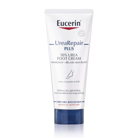 EUCERIN UREA REPAIR 10% lábápoló krém 100 ml