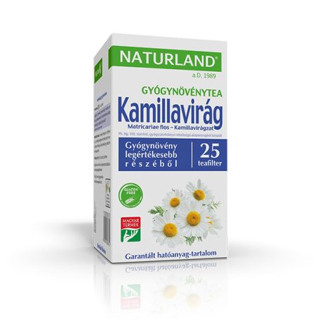 NATURLAND KAMILLA FILTERES tea 25 db