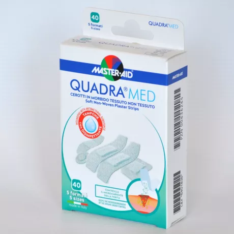 MASTER-AID Quadra Med sebtapasz 40 db