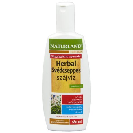 NATURLAND SVÉDKESERŰ szájvíz 180 ml