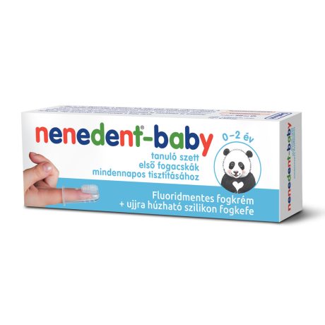 NENEDENT BABY tanulószett (fogkrém+fogkefe)