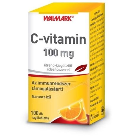 Walmark C-vitamin 100 mg narancs ízű rágótabletta 100 db