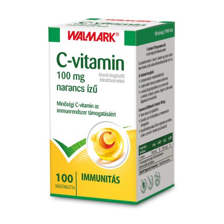 Walmark C-vitamin 100 mg narancs ízű rágótabletta 100 db