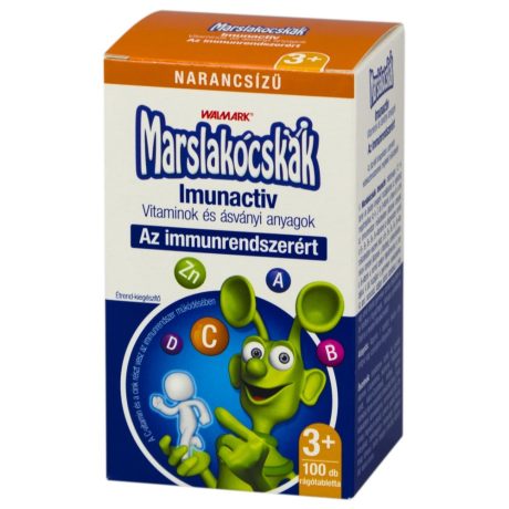 WALMARK MARSLAKÓCSKÁK IMUNACTIV narancsos rágótabletta 100 db