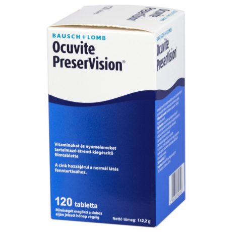 OCUVITE PRESERVISION tabletta 120 db