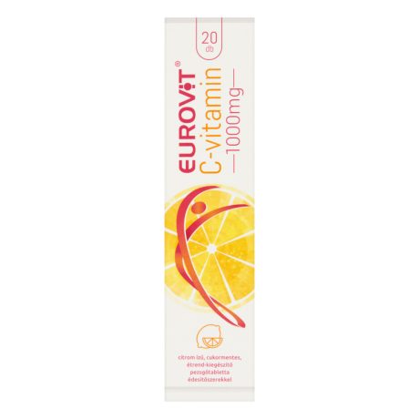 EUROVIT C-VITAMIN 1000 mg pezsgőtabletta 20 db