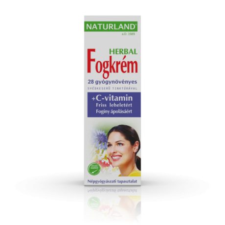 NATURLAND HERBAL SVÉDKESERŰ fogkrém 100 ml