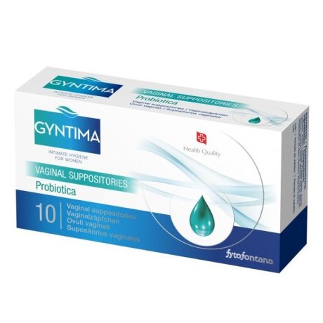 GYNTIMA PROBIOTICA hüvelykúp 10 db