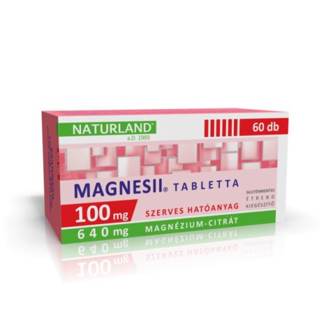 NATURLAND MAGNÉZIUM tabletta 60 db