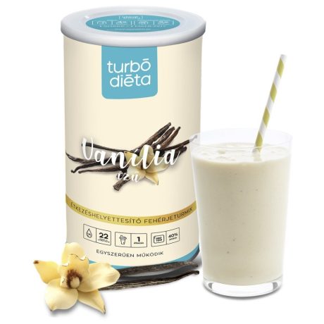 IDEAL BODY diétás étkezéshelyettesítő fehérjeturmix vaniliás ízű 525 g