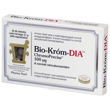 PHARMA NORD BIO-KRÓM DIA tabletta 30 db