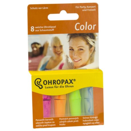OHROPAX COLOR színes füldugó 4 pár