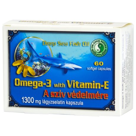 DR.CHEN OMEGA-3 E-VITAMINNAL kapszula 60 DB