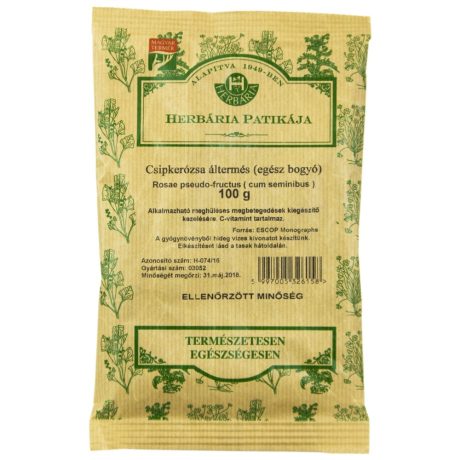 HERBÁRIA CSIPKERÓZSA áltermés (egész bogyó) 100 g