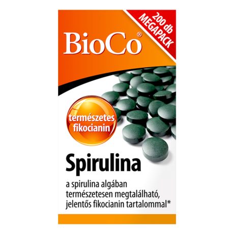 BIOCO SPIRULINA kapszula 200 db