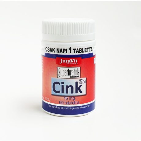 JUTAVIT CINK 15 mcg tabletta 60 db