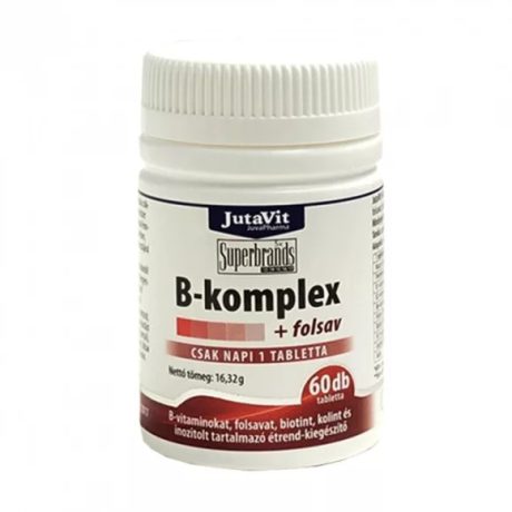 JUTAVIT B-KOMPLEX+FOLSAV tabletta 60 db