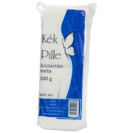 KÉK PILLE 100 % PAMUT vatta 100 g