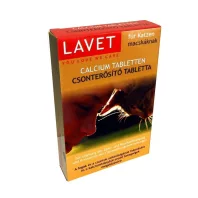 LAVET Calcium tabletta macska 50 db