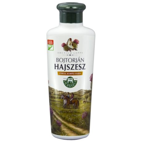 HERBÁRIA BOJTORJÁN hajszesz zsíros, korpás hajra 250 ML