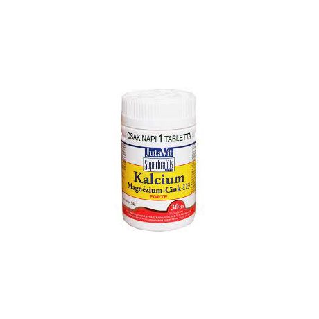 JUTAVIT KALCIUM-MG-CINK FORTE tabletta 30 db
