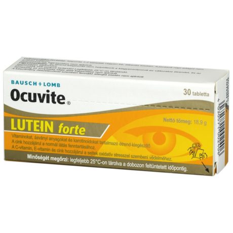 OCUVITE LUTEIN FORTE tabletta 30 db