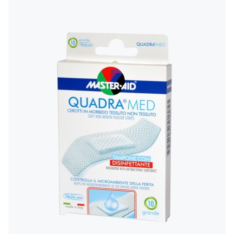 MASTER-AID QUADRA MED sebtapasz grande 10X