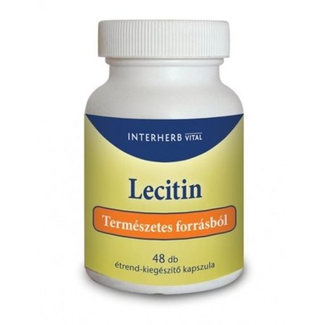 INTERHERB LECITIN kapszula 48 DB