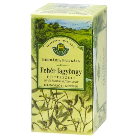 HERBÁRIA FEHÉR FAGYÖNGY tea filteres 20 db