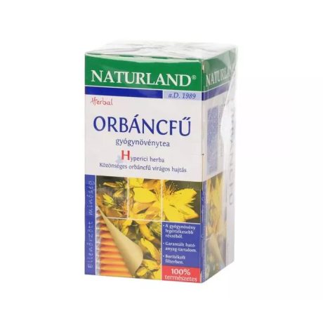 NATURLAND ORBÁNCFŰ filteres tea 25 db