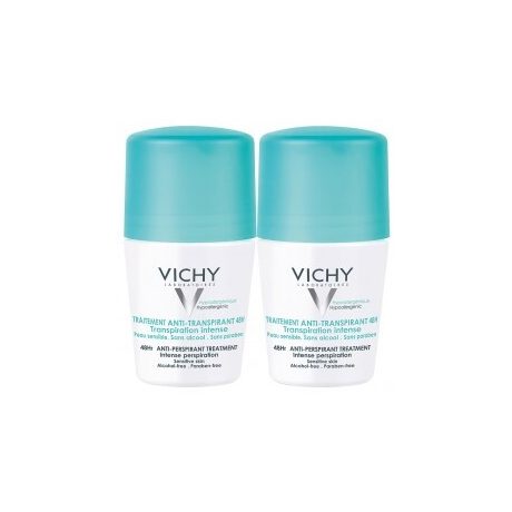 VICHY DEO 2x50 ml golyós duopack izzadásgátló 2 db