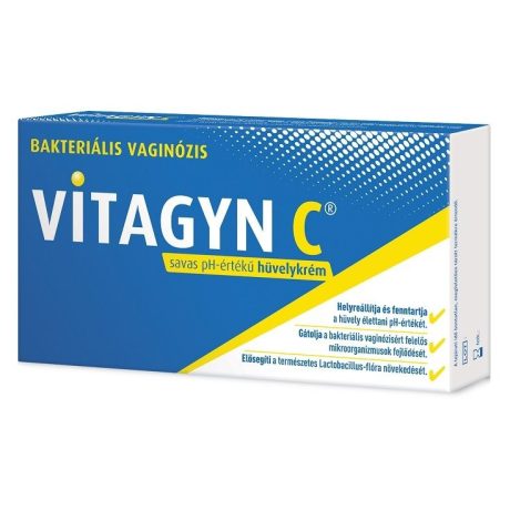 VITAGYN C hüvelykrém + applikátor 30 g