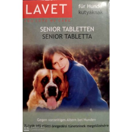 LAVET Senior tabletta kutya 50 db