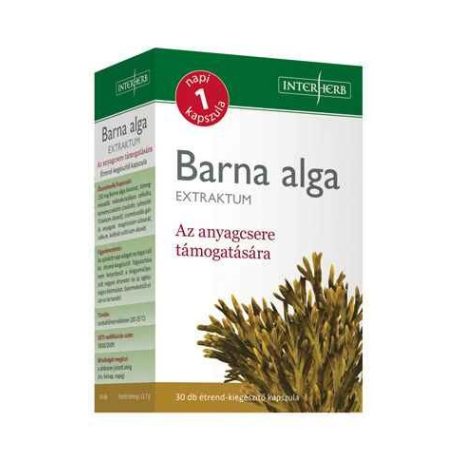 interherb Barna Alga Extraktum kapszula 30db