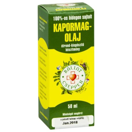 BÁLINT CSEPPEK KAPORMAGOLAJ 50 ml