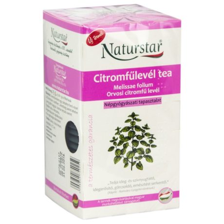 NATURSTAR CITROMFŰLEVÉL filteres tea 25 g
