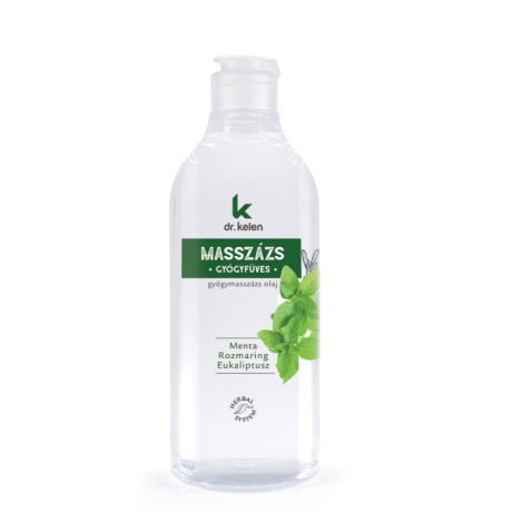 DR. KELEN gyógyfüves masszázsolaj - gyógymasszázshoz 500 ml