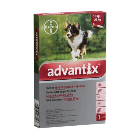 ADVANTIX 250 10-25 kg 1x2,5 ml