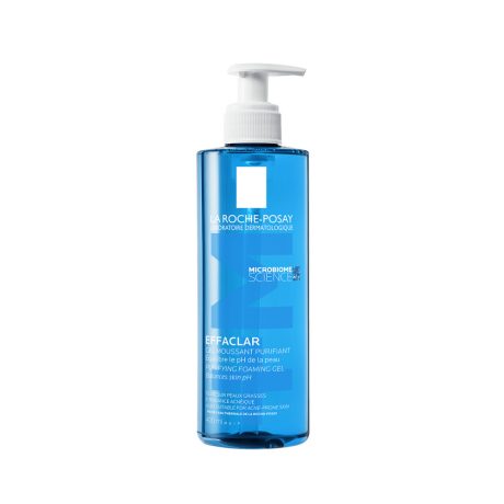 LA ROCHE-POSAY EFFACLAR habzó arctisztító gél zsíros és érzékeny bőrre 400 ml