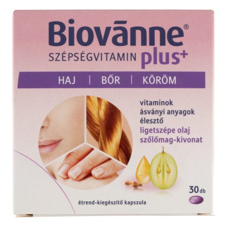 BIOVANNE PLUS SZÉPSÉG VITAMIN kapszula 30 db