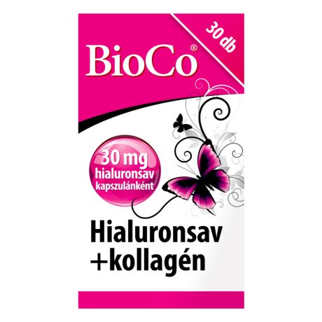 BIOCO HYALURONSAV KOLLAGÉN kapszula 30 db
