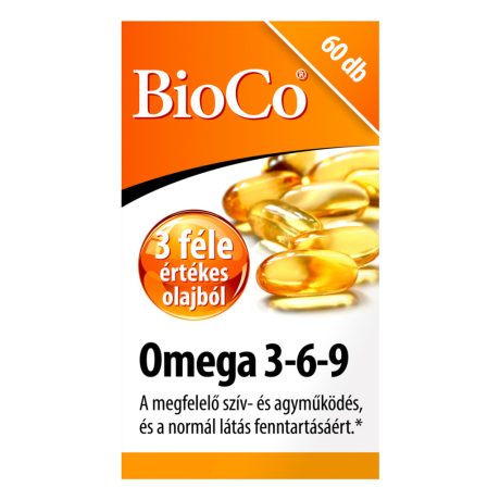 BIOCO OMEGA-3,6,9 lágyzselé kapszula 60 db