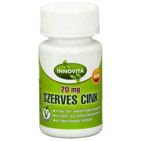 INNOVITA SZERVES CINK tabletta 60 DB