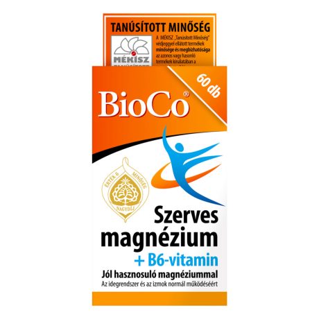 BIOCO SZERVES MAGNÉZIUM B6 tabletta 60 DB