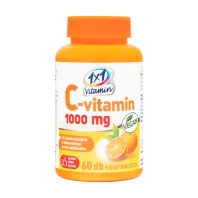 1X1 VITAMIN C-VITAMIN 1000 mg narancsos rágótabletta 60 db