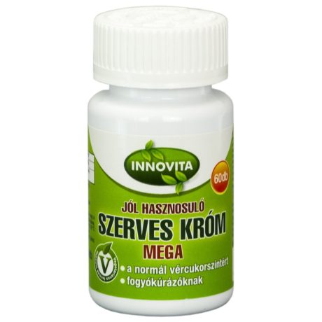 INNOVITA SZERVES KRÓM MEGA 200 mcg tabletta 60 db