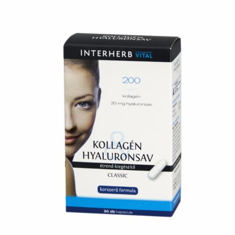 INTERHERB KOLLAGÉN ÉS HYALURONSAV kapszula 30 db